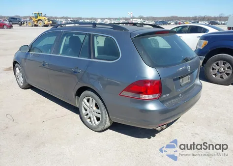 2013 Volkswagen Jetta Sportwagen 2.0L Tdi z USA, uszkodzony, nr VIN 3VWPL7AJXDM641517